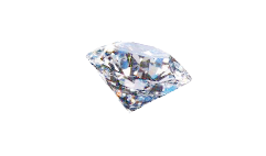 Geschliffener strahlender Diamant
